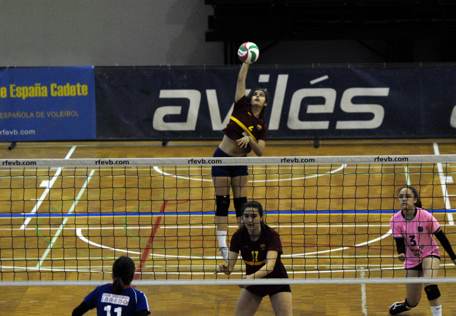 RFEVB Un intenso lunes define a