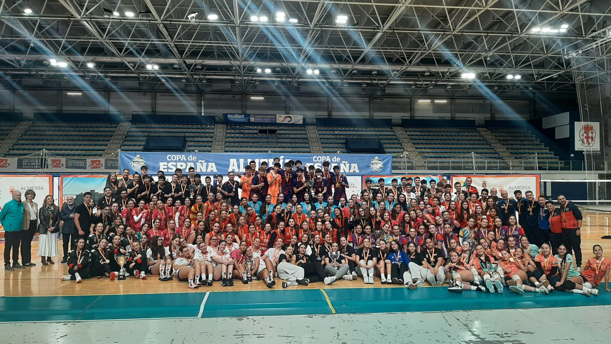 Almería corona a los campeones de la Copa de España Cadete<