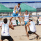 Arranca Gijón marcado por el viento