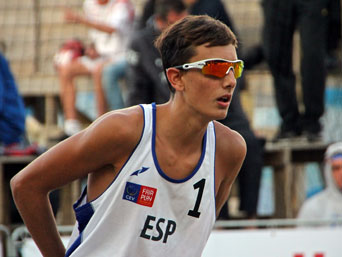 Las parejas españolas caen en el Campeonato de Europa Sub20 de voley playa