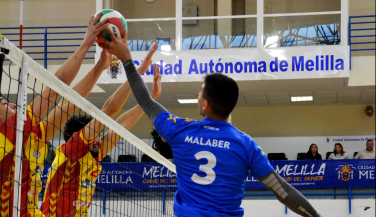 El CV Melilla cae 0-3 ante un sólido Grupo Herce Soria pese a competir de tú a tú en los tres sets