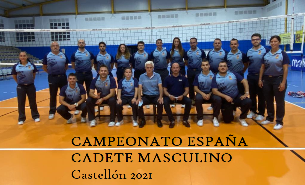DESIGNACIÓN CAMPEONATO DE ESPAÑA CADETE MASCULINO
