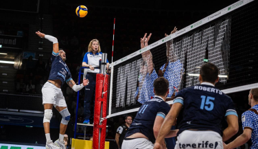 La derrota por 3-1 ante WWK Volleys Herrsching elimina a Cisneros Alter de la CEV Challenge Cup