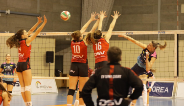 DSV CV Sant Cugat cierra 2023 con una gran victoria ante OCISA Haro Rioja Vóley