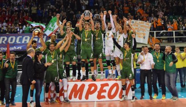 Unicaja Almería, el rey de copas del voleibol nacional