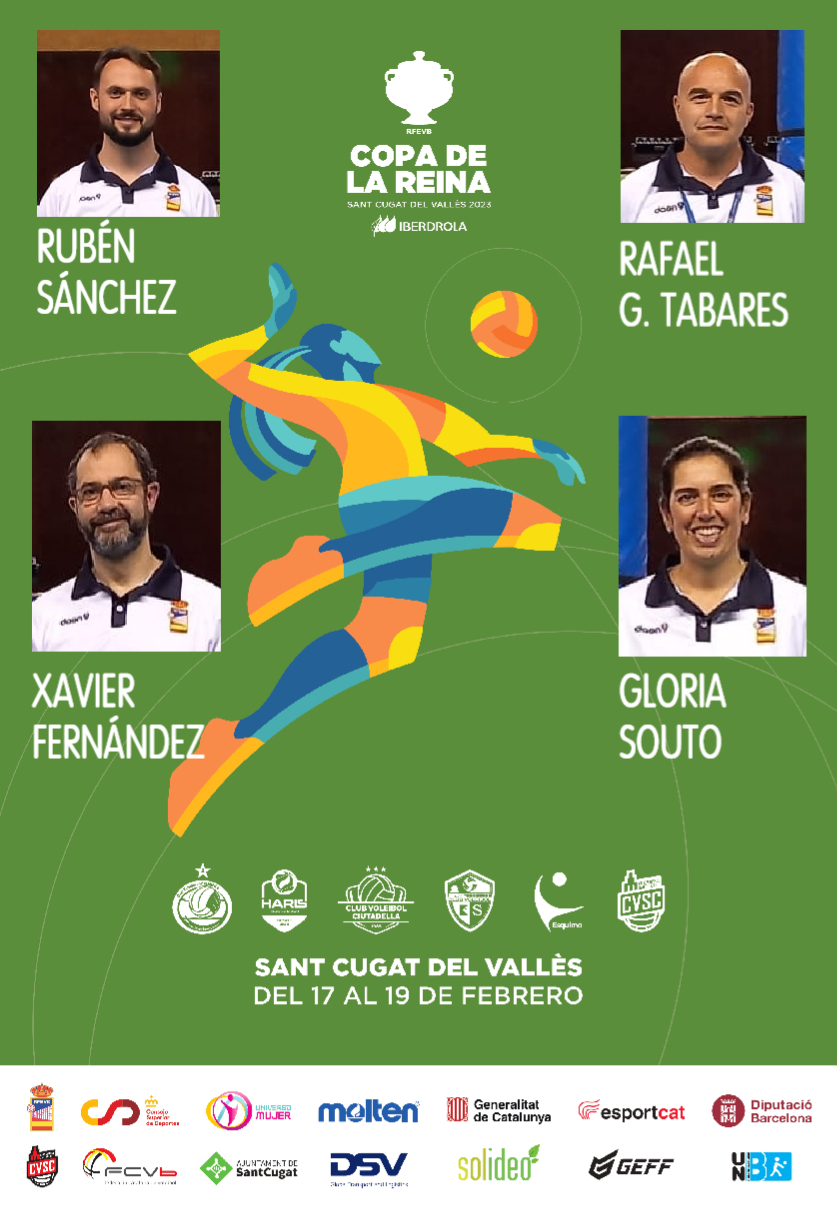 Los árbitros de la Copa de la Reina