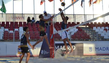 El CESA Sub21 de Vóley Playa conoce a sus semifinalistas tras una intensa segunda jornada