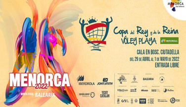 La Copa del Rey y de la Reina Iberdrola regresa a Menorca del 29 de abril al 1 de mayo