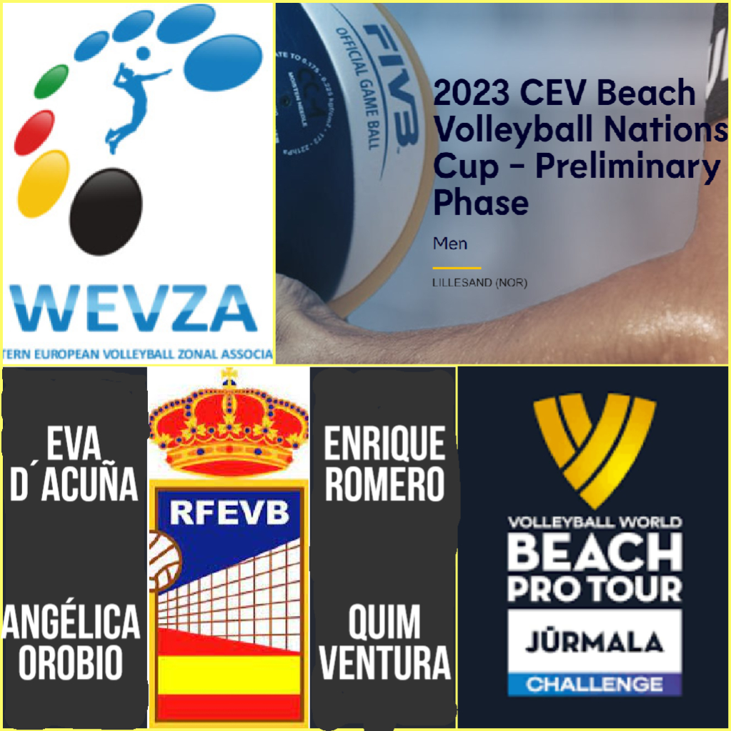 Nuestros árbitros internacionales de playa triunfan por Europa