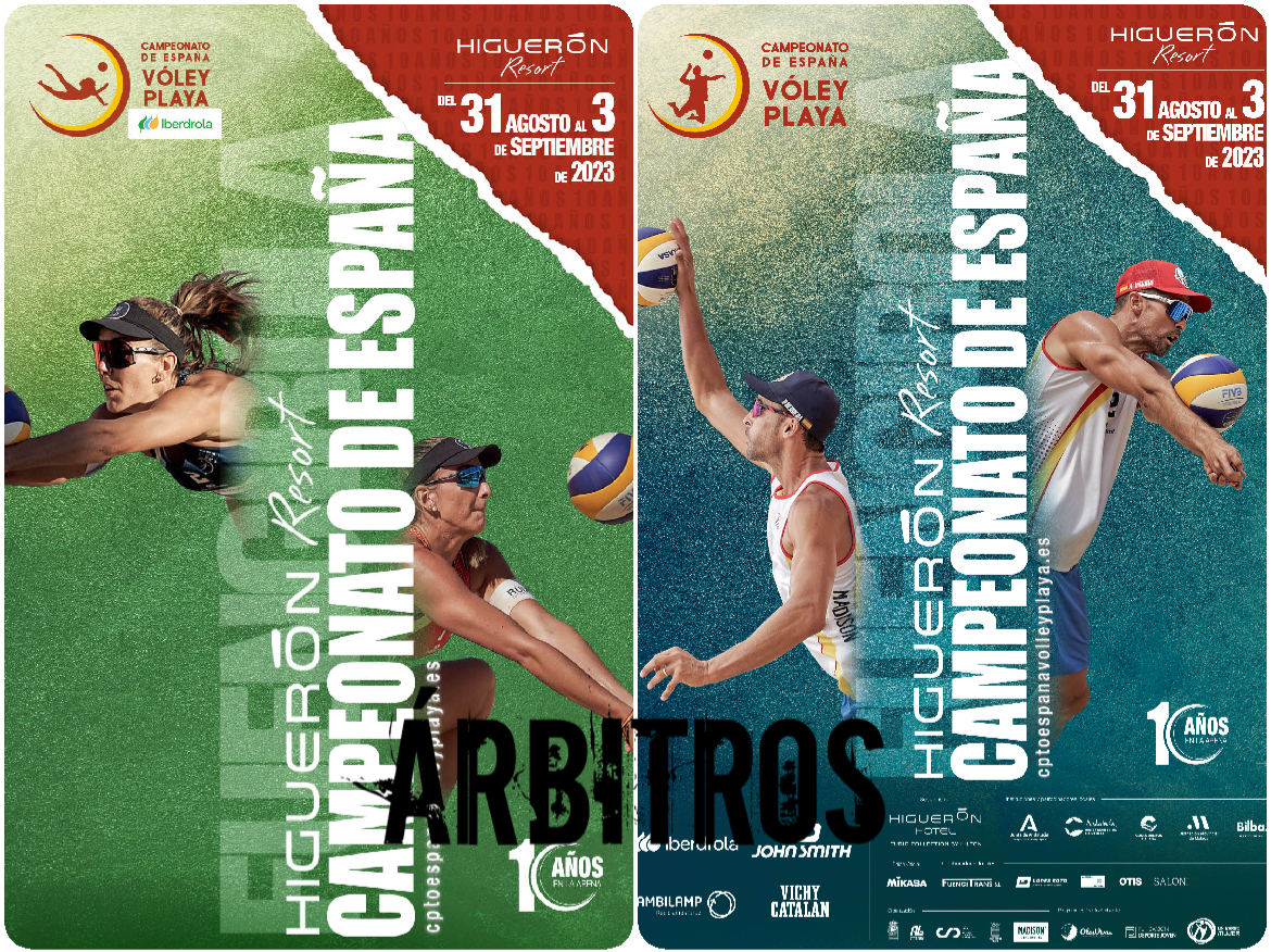 Designaciones del Higuerón Resort Campeonato de España de Vóley Playa 2023