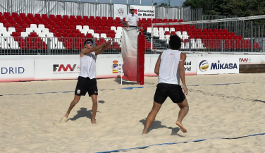 Arranca el CESA Sub-21 de vóley playa en Parque Deportivo Puerta de Hierro
