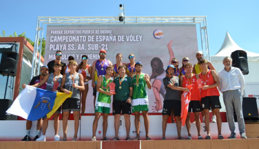 Baleares y Andalucía, campeones del CESA Sub21 de Vóley Playa