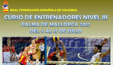 Convocado el Curso Nacional de Entrenadores Nivel III 