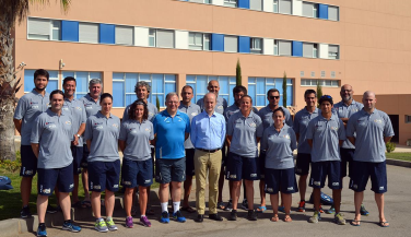 Inaugurado el Curso Internacional de Entrenador de Voley Playa de Nivel I