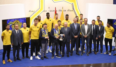 Gobierno y Cabildo reciben a CV Guaguas por la conquista de la Copa del Rey 2024