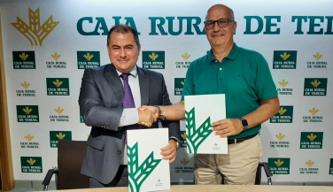 Caja Rural de Teruel renueva su patrocinio con Pamesa Teruel Voleibol