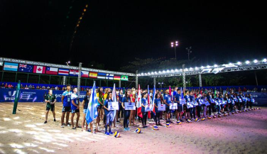 Inaugurado el Mundial Universitario de Vóley Playa en Maceió