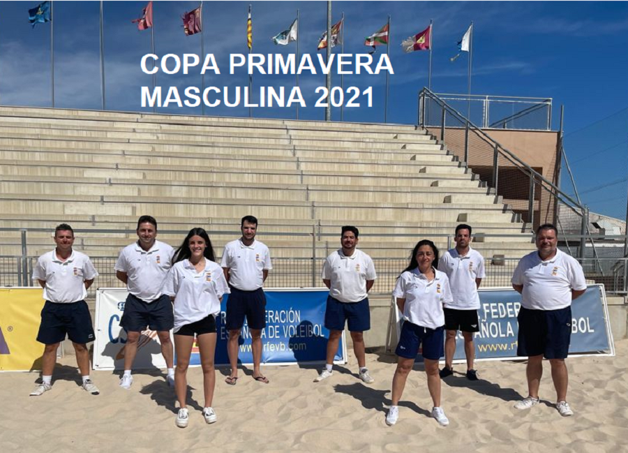 DESIGNACION COPA PRIMAVERA MASCULINA 2021