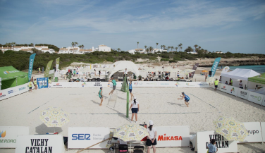Definidas las semifinales de la Copa del Rey y de la Reina Iberdrola 2023 de vóley playa