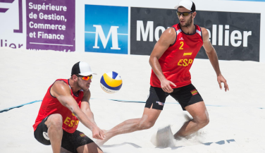Las parejas españolas terminan quintas en el WEVZA Tour de Montpellier 