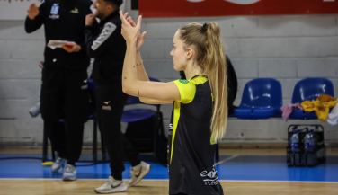 Emma Ordóñez, de CV Aguere: “Será un partido muy bonito e igualado, pero podremos sacarlo adelante”