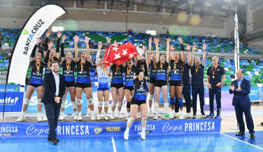 UC3M Voleibol Leganés, campeón de la Copa Princesa 2025