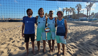 BeachBol Valencia y CV Majadahonda representarán a España en la CEV Beach Volley European Cup