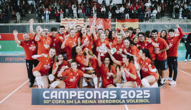 Avarca de Menorca se proclama campeón de la Copa de SM La Reina Iberdrola en casa