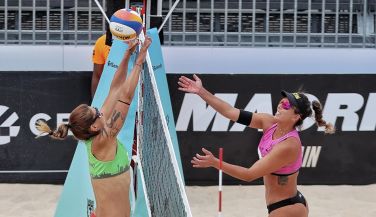 Liliana Fernández y Paula Soria, última baza española en el VW Beach Pro Tour Futures de Madrid