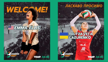 Lazurenko y Emma Ellis, fichajes internacionales para el CAV Esquimo
