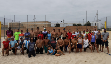 Concluyen las Jornadas de Especialización para Entrenadores de Vóley Playa en Lorca