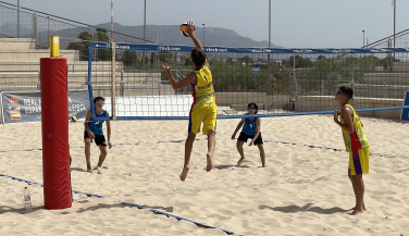 Finaliza la fase de grupos del CESA Infantil y Cadete de Vóley Playa en Lorca