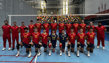 Comienzan los partidos amistosos de España Sub22 Masculina en Azuqueca de Henares