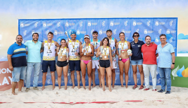 Florián/Da Silva y Saucedo/Viera, oro en Fuenlabrada