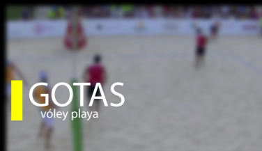 Luis Vita estrena una nueva serie de Gotas de Vóley Playa