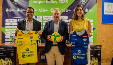 CV Guaguas debuta en la CEV Champions League contra el Sport Lisboa e Benfica