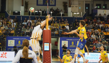 CV Guaguas logró un triunfo de mérito en el derbi grancanario ante Grupo Rafael Afonso San Roque 