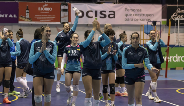 Una gotera en El Ferial provoca el aplazamiento del encuentro entre el OCISA Haro Rioja Vóley y Aren