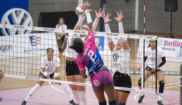 Heidelberg Volkswagen brilla y se impone por 3-0 en el derbi ante Tenerife Libbys La Laguna