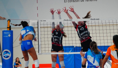 Clara victoria de Santa Cruz Cuesta Piedra al superar a Ahora Vóley Xátiva