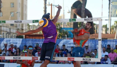 Melilla ya tiene todo listo para acoger el primer torneo del Madison Beach Volley Tour