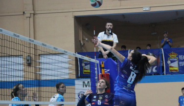 Triunfo por la vía rápida de Mairena Vóley ante Grau Élite Cementos 