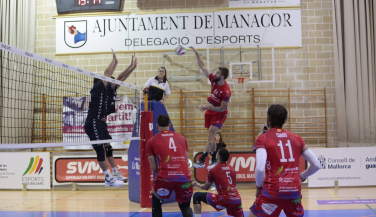 Victoria de ConectaBalear ante Club Vóley Palma en su debut en el VI Trofeu Ciutat de Manacor