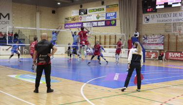 ConectaBalear CV Manacor vence a Grupo Herce Soria en un intenso tie-break