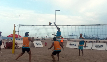 La segunda prueba del Madison Beach Volley Tour ya se vive en Valencia