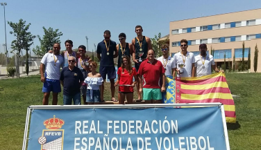 Baleares vencedor del Campeonato de España de Voley Playa Sub19 masculino de selecciones autonómicas