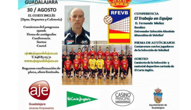 Actividad formativa con la selección masculina en Guadalajara