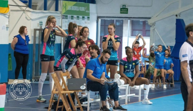OCISA Haro Rioja Vóley cae ante el DSV CV Sant Cugat en su primer partido en casa 