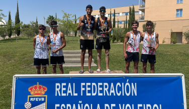 CV Arahal campeón de España de Vóley Playa Sub21 masculino
