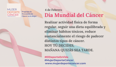 La RFEVB se suma un año más al programa MUJER-DEPORTE-CÁNCER impulsado por AMOH